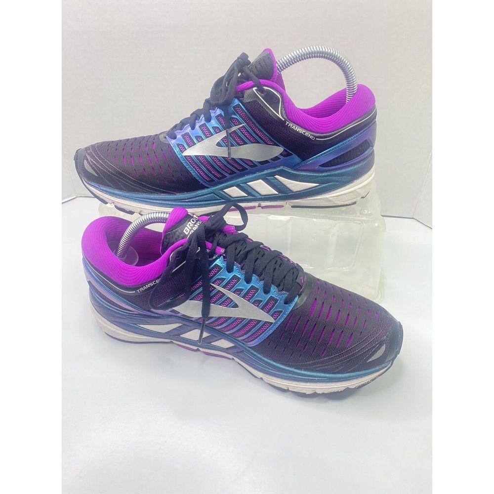 Brooks Womens Running Shoes size 10.5 3D Fit Print Super‎ DNA Cool Colors S3